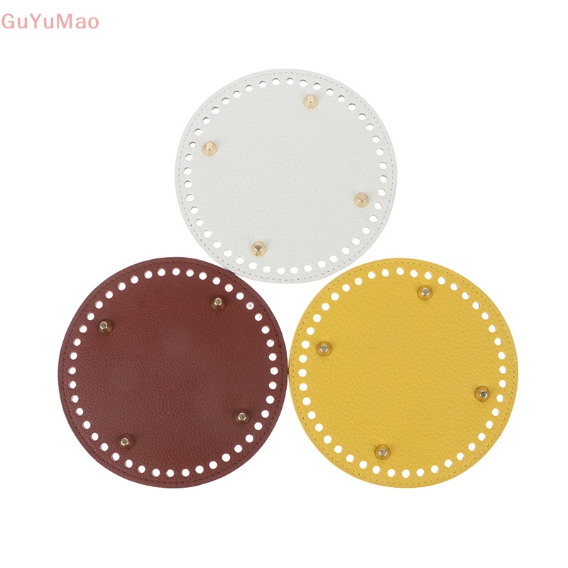 [cxGUYU] Đáy Túi Xách Da Dệt Kim Đế Tròn Diy PRTA