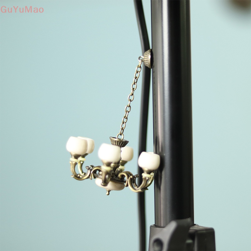 1 Mô Hình Đèn Trang Trí Nhà Búp Bê Mini Phong Cách Vintage