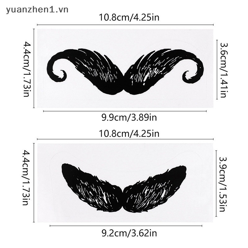 Set 10 Tờ Miếng Dán Bảo Vệ Râu Mũi Tiện Dụng