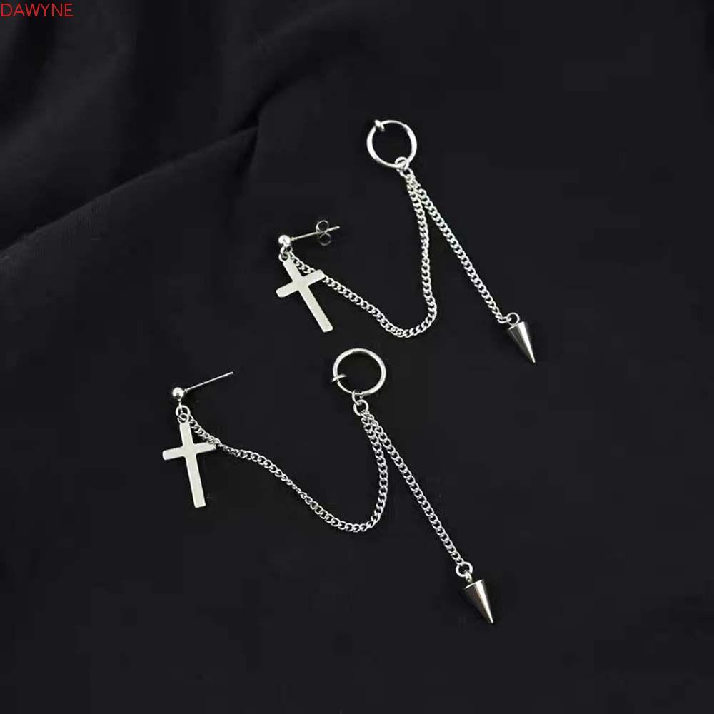 Bông Tai Hình Thánh Giá Phong Cách Gothic Thời Trang Cho Nam Và Nữ