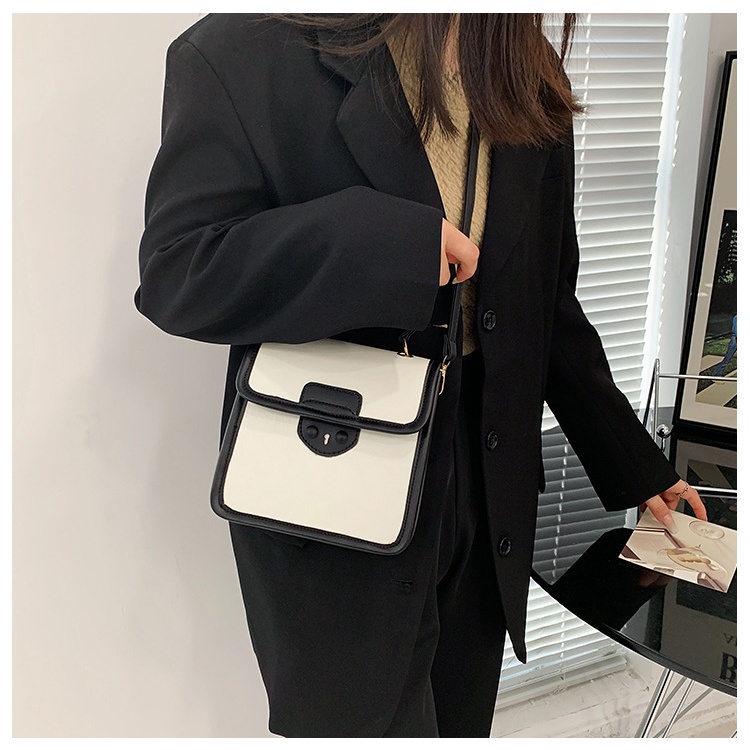Túi Đeo Chéo Vai Hình Vuông Nhỏ Gọn Thời Trang Phong Cách Hàn Quốc