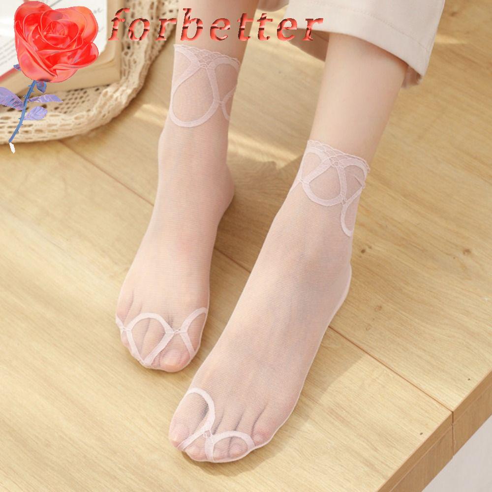 Đôi Vớ Thuyền Thoáng Khí Phối Ren Đơn Giản Dành Cho Nữ