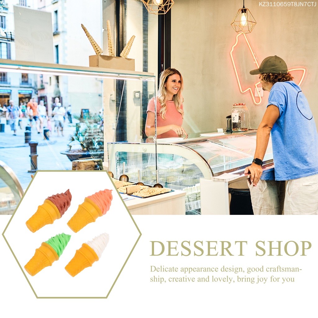 Set 4 Món Đồ Chơi Cắm Trại Hình Que Kem Cho Bé