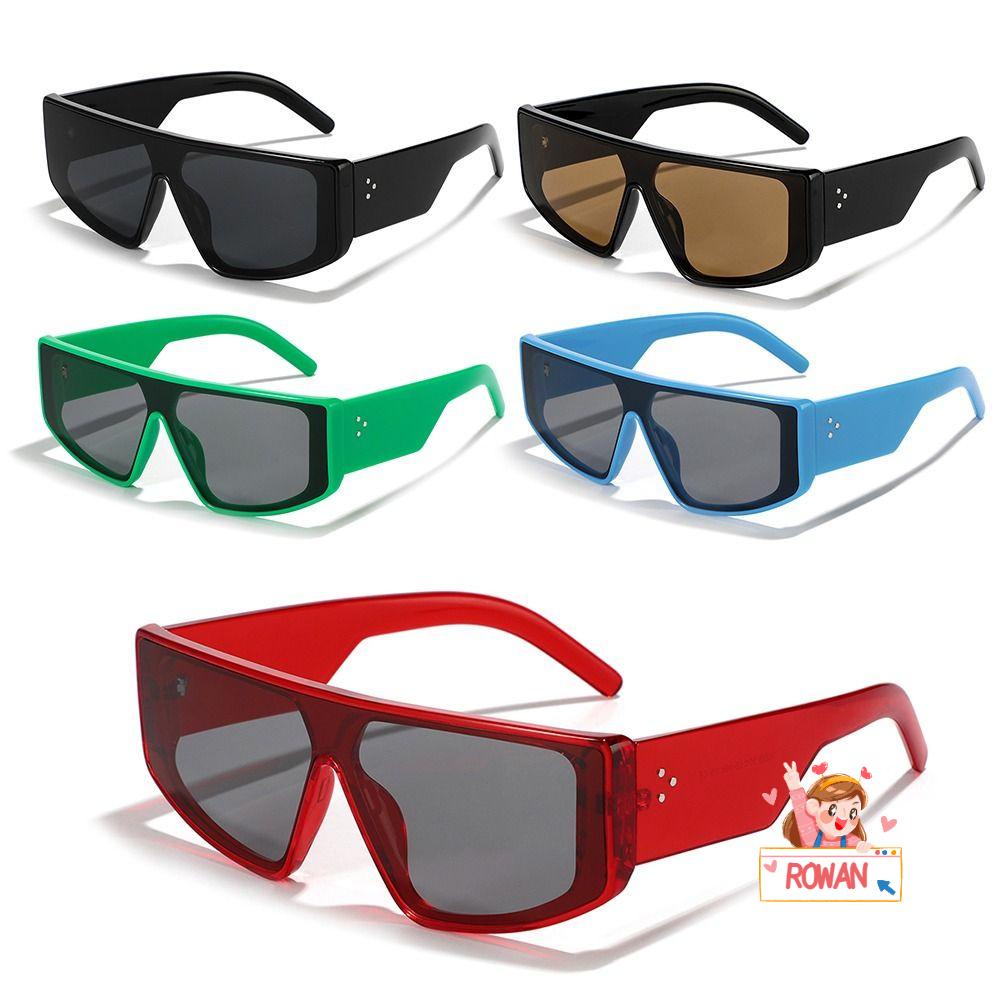 Kính Mát Một Mảnh Chống Gió Oversized Y2K