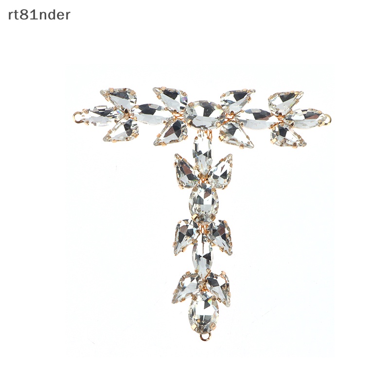 Rt 1 Cặp Đầu Nối Bikini Đính Đá Trang Trí Thủ Công DIY