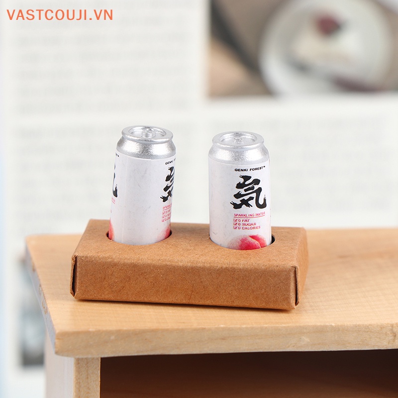 Set 2 Khay Đựng Ly Cà Phê Tỉ Lệ 1 / 12 Trang Trí Nhà Búp Bê