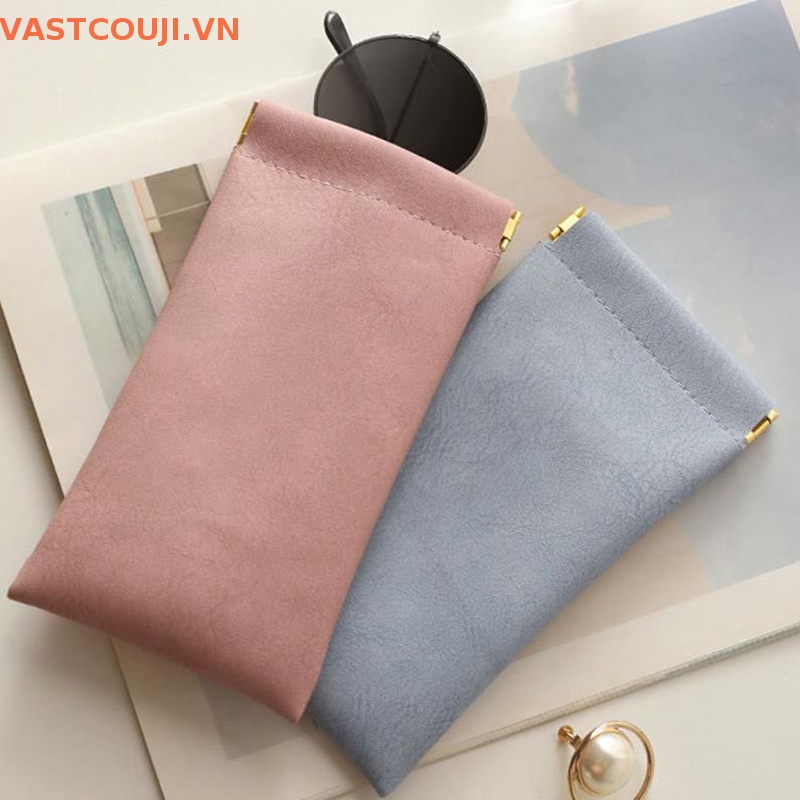 Túi Da PU Đựng Mắt Kính Chống Thấm Nước Tiện Dụng