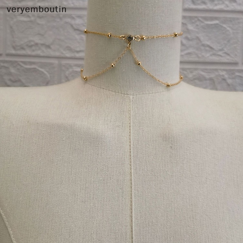 Dây Xích Đeo Cơ Thể Bằng Kim Loại Phong Cách Gợi Cảm Thời Trang Cho Nữ