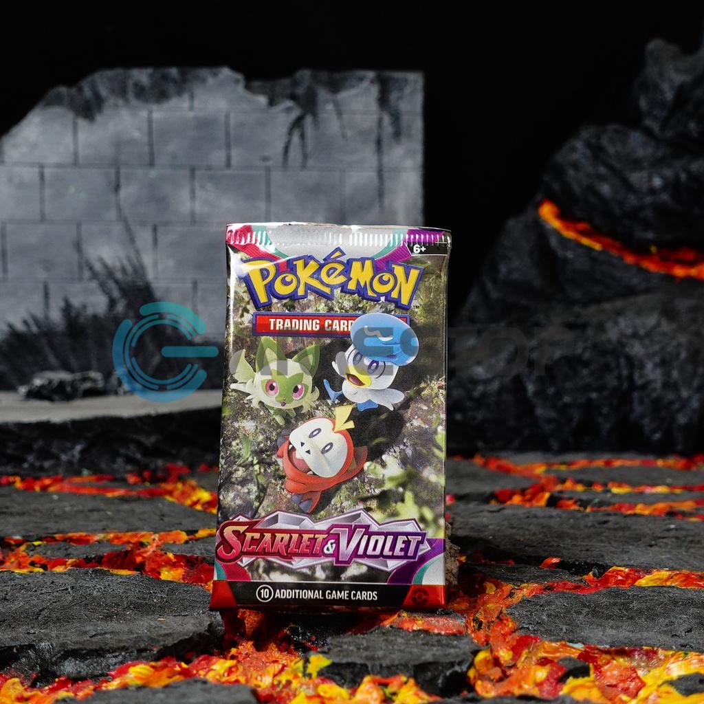 Thẻ bài Pokemon TCG Scarlet and Violet Booster Pack phiên bản tiếng Anh POKTCGUSBP78