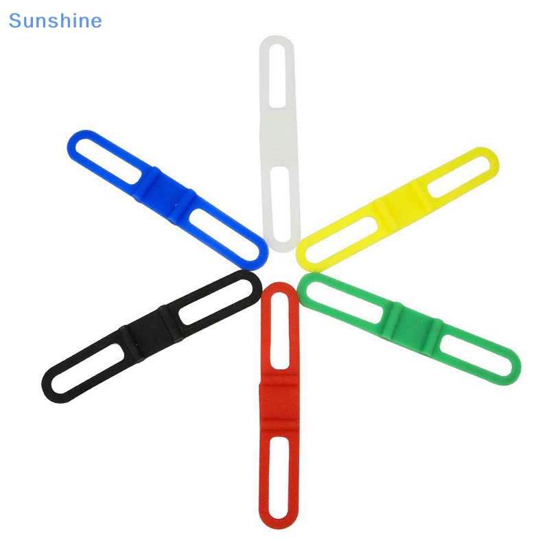 Dây Buộc Đèn Bằng Silicon Cho Xe Đạp