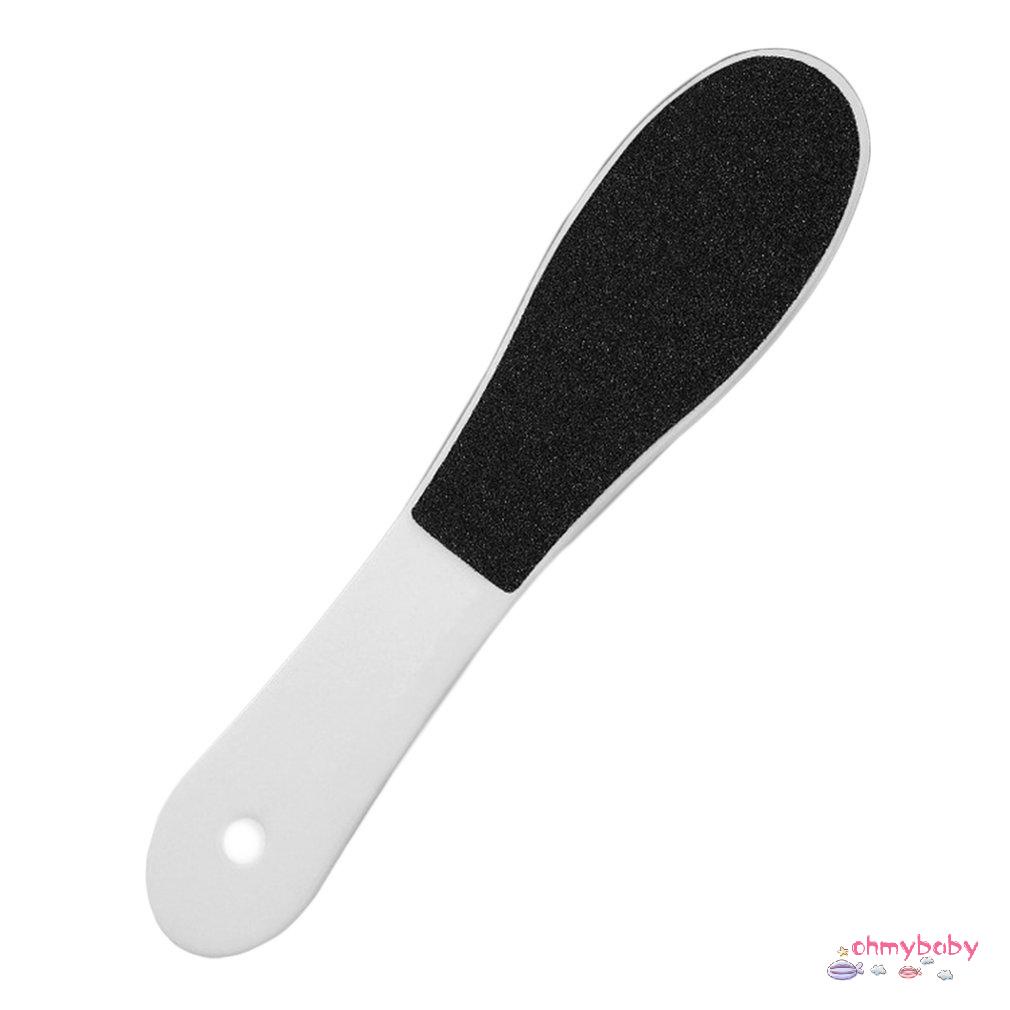 [OMB] Dụng Cụ Dũa Chân Hai Mặt Móng Tẩy Da Chết Tay Cầm Bằng Nhựa Chăm Sóc Chuyên Nghiệp Các Tập Tin Tế Bào Cho [Z/3]