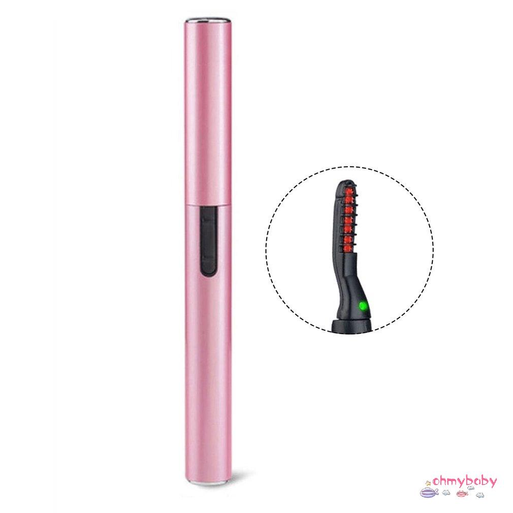 [OMB] Điện Mi Di Động Bút Phong Cách Bàn Chải Xoay Làm Nóng Mascara Trang Điểm Mắt Dụng Cụ Đẹp [Z/3]