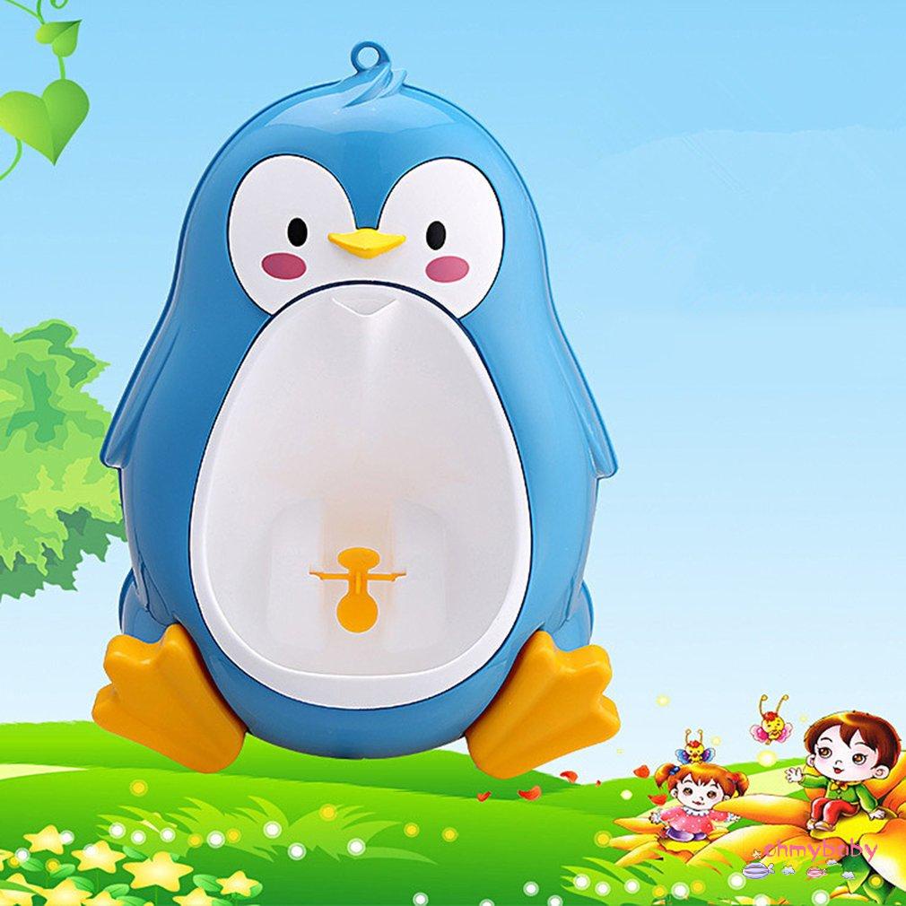 [InStock] Hoạt Hình Chim Cánh Cụt Dễ Thương Bô Tiểu Vệ Sinh Đứng Phòng Tắm Trẻ Em Đi Huấn Luyện Cho Bé Trai Từ 8 Tháng Đến 6 Tuổi [Z/7]