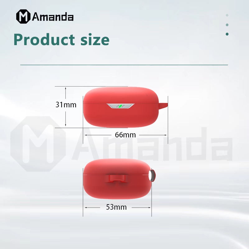 JAB00 JBL LIVE PRO+ case / JBL Live Pro 2 TWS case / JBL W300TWS Case New Silicone Case Protective Case forJBL LIVE PRO+ / JBL Live Pro 2 TWS / JBL W300TWS