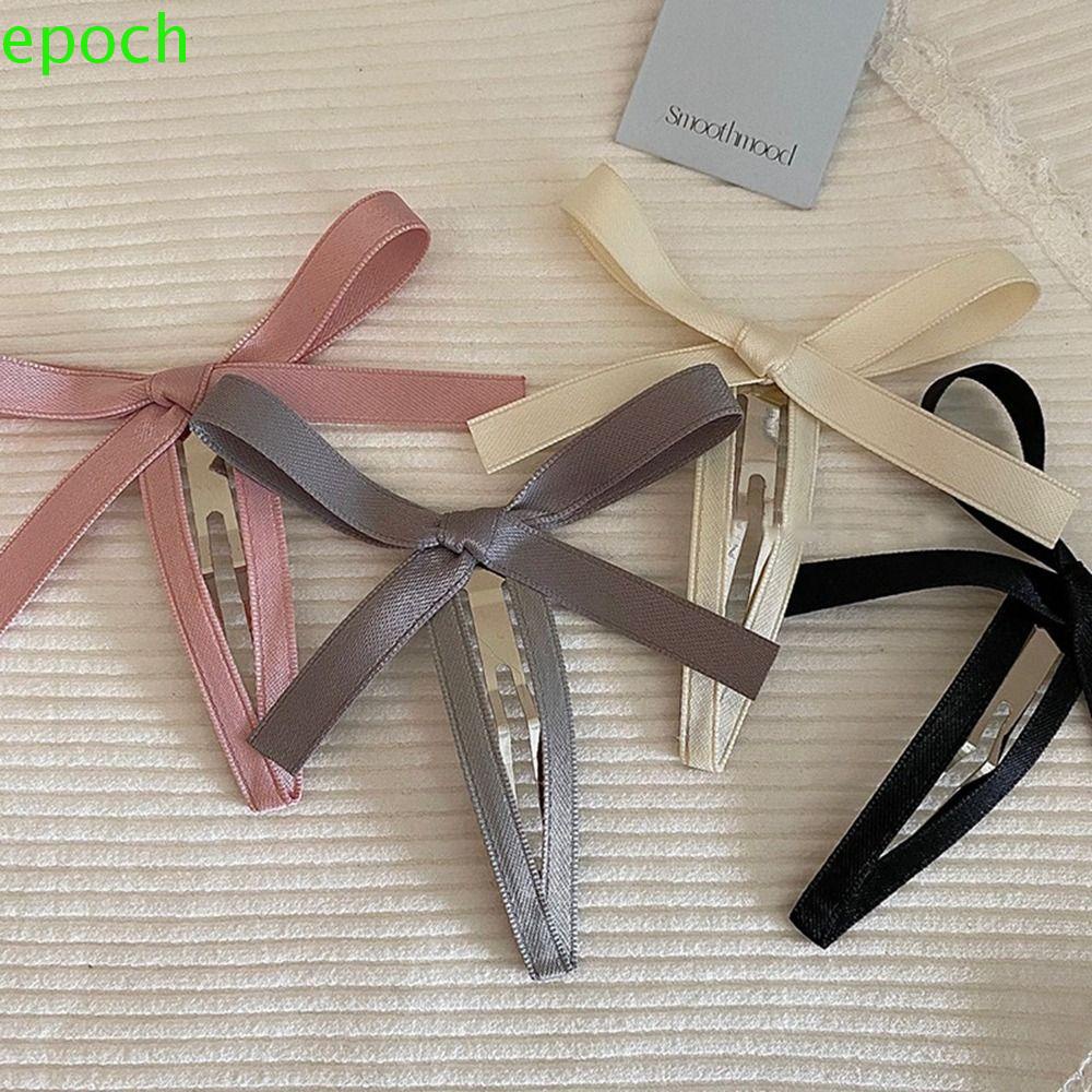 Epoch Kẹp Tóc Nơ Vải y2k Phong Cách Lolita Dễ Thương Dành Cho Nữ