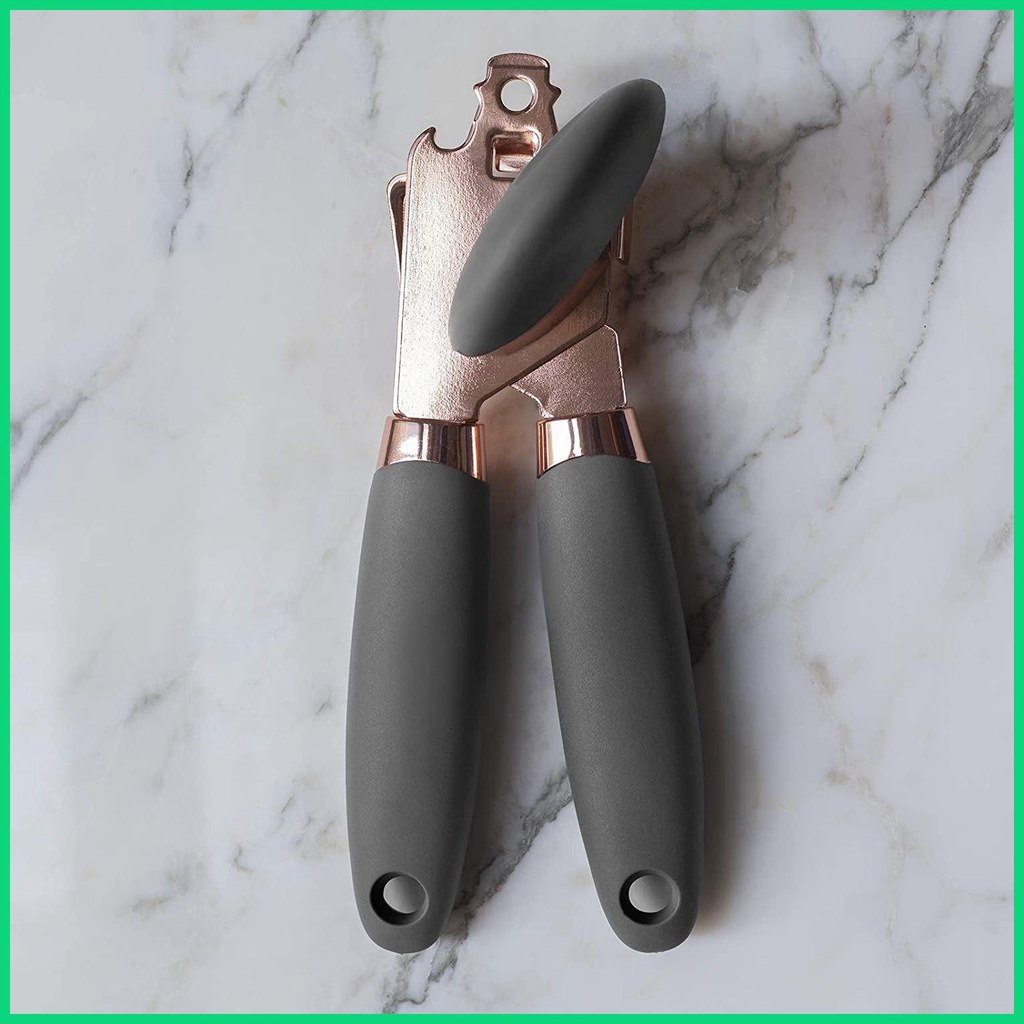 Dụng Cụ Mở Nắp Chai Đa Năng Bằng Thép Không Gỉ Màu Vàng Hồng