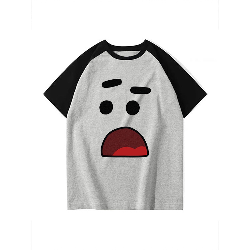 NRVP Áo Thun 100% Cotton Tay NgắN In Hoạ TiếT ĐộC ĐáO Phong CáCh HàN QuốC 2023