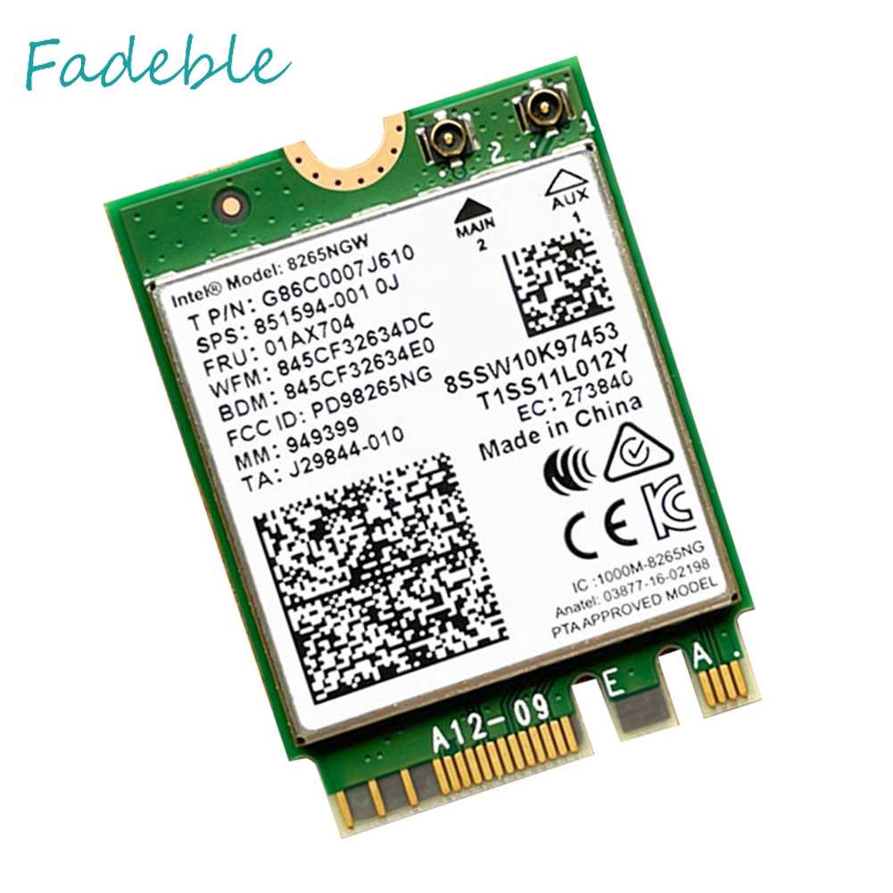 Thẻ Mạng Không Dây 867M 2.4G 5G Bluetooth Và Phụ Kiện