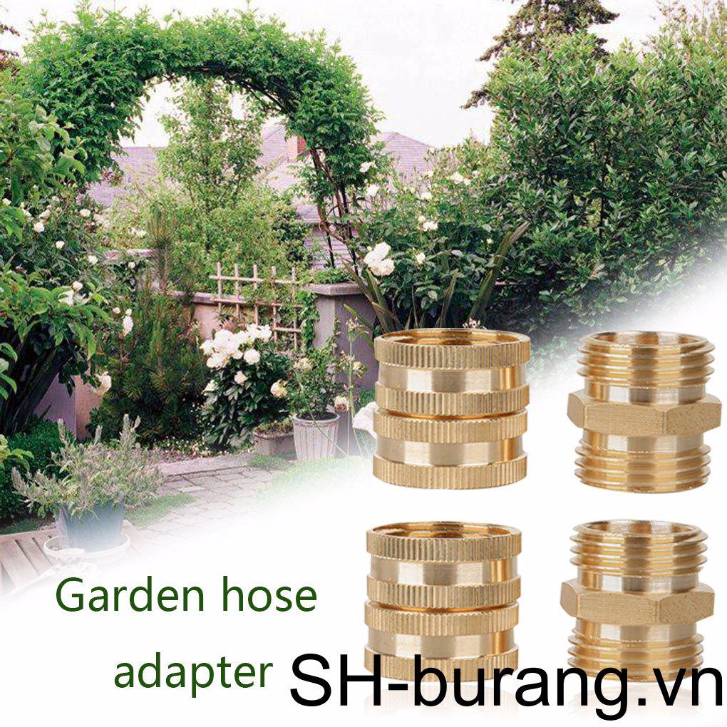 Đầu Nối Ống Nước Tưới Vườn 3 / 4 Inch Bằng Đồng Thau