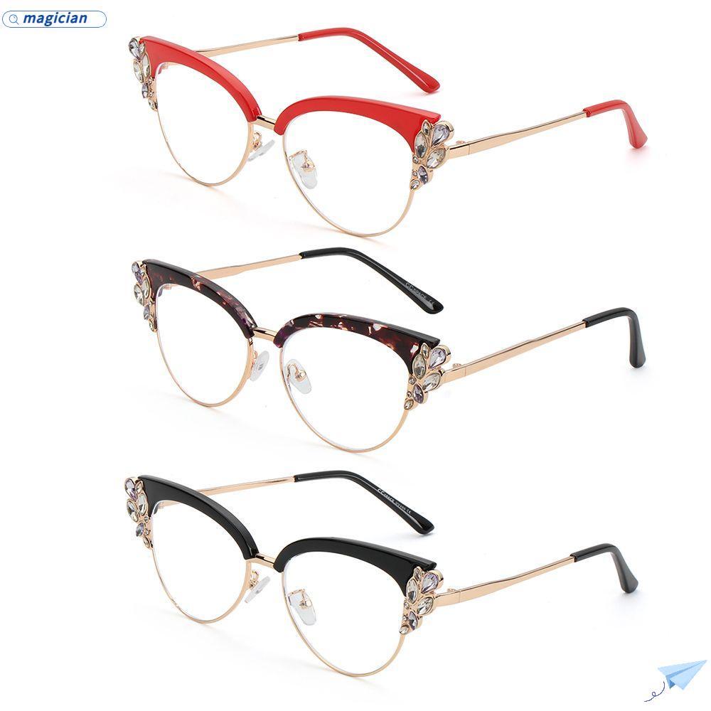 Mắt Kính Gọng Vuông Chống Lóa Phong Cách Retro Thời Trang Cho Nữ