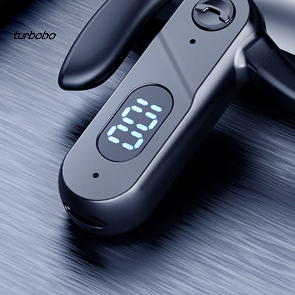 Tai Nghe Thể Thao Không Dây Bluetooth 5.2 turbobo V28 Màn Hình LED Kỹ Thuật Số Dạng Móc Vành Tai