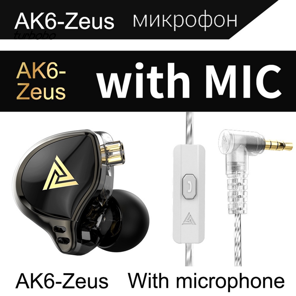 Tai Nghe Nhét Tai QKZ AK6-Zeus Có Dây Mega Bass HiFi Điện Thoại
