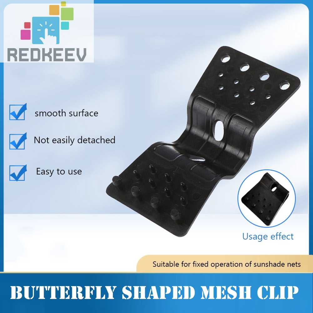 Kẹp Cố Định Vải Chống Trượt Có Thể Tháo Rời Cho Nhà Kính