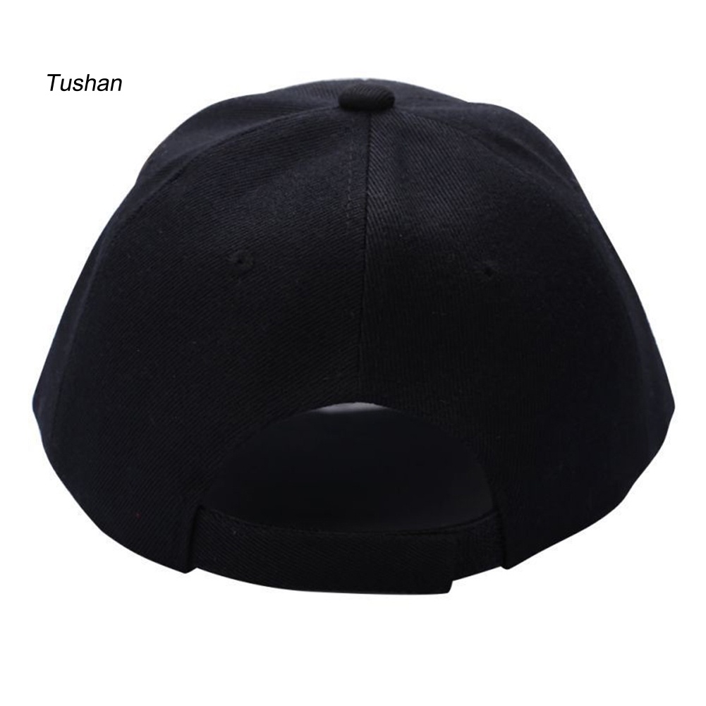 Mũ Lưỡi Trai Màu Trơn Phong Cách Hip Hop Thời Trang Cho Nam Và Nữ