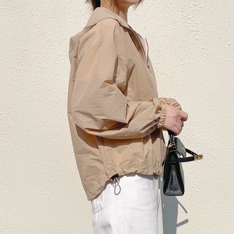 SUXI Áo Khoác Chống Nắng Mỏng Nhẹ Dễ Phối Đồ Thời Trang Cho Nữ