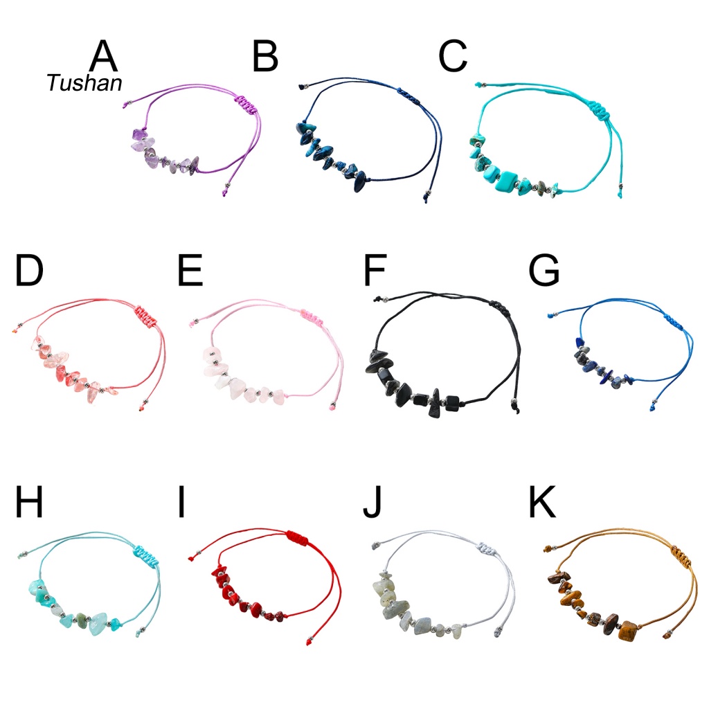 Vòng Đeo Tay Dây Bện Phối Đá Pha Lê Giả Thời Trang Cho Nữ