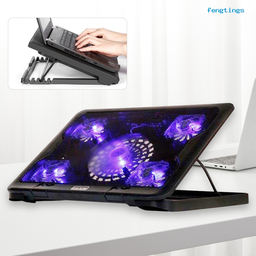 Đế Tản Nhiệt Làm Mát Laptop 5 Mức Điều Chỉnh 40kg 40kg Không Gây Tiếng Ồn