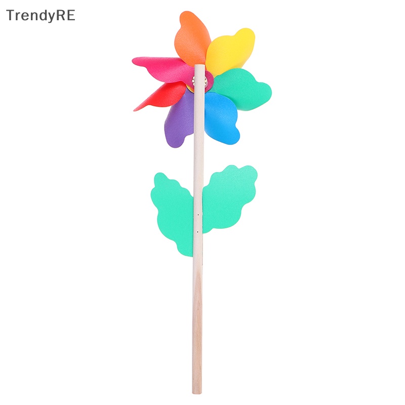 Chong Chóng Gió 7 Lá Nhiều Màu Sắc Đồ Chơi Cho Bé