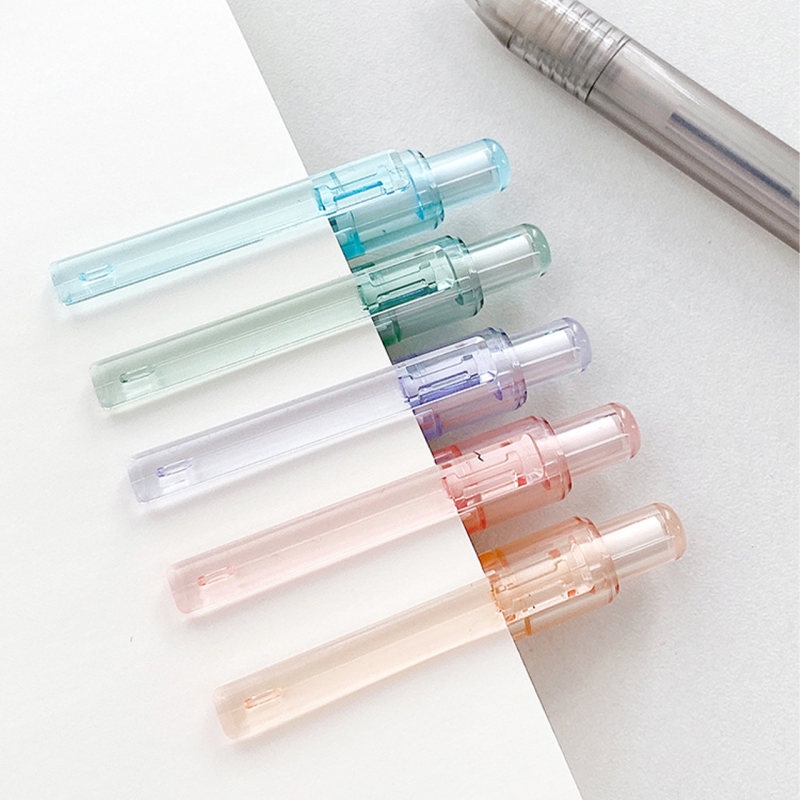 DOMI Muji Bút Chì Bấm 0.5mm Trong Suốt wj306