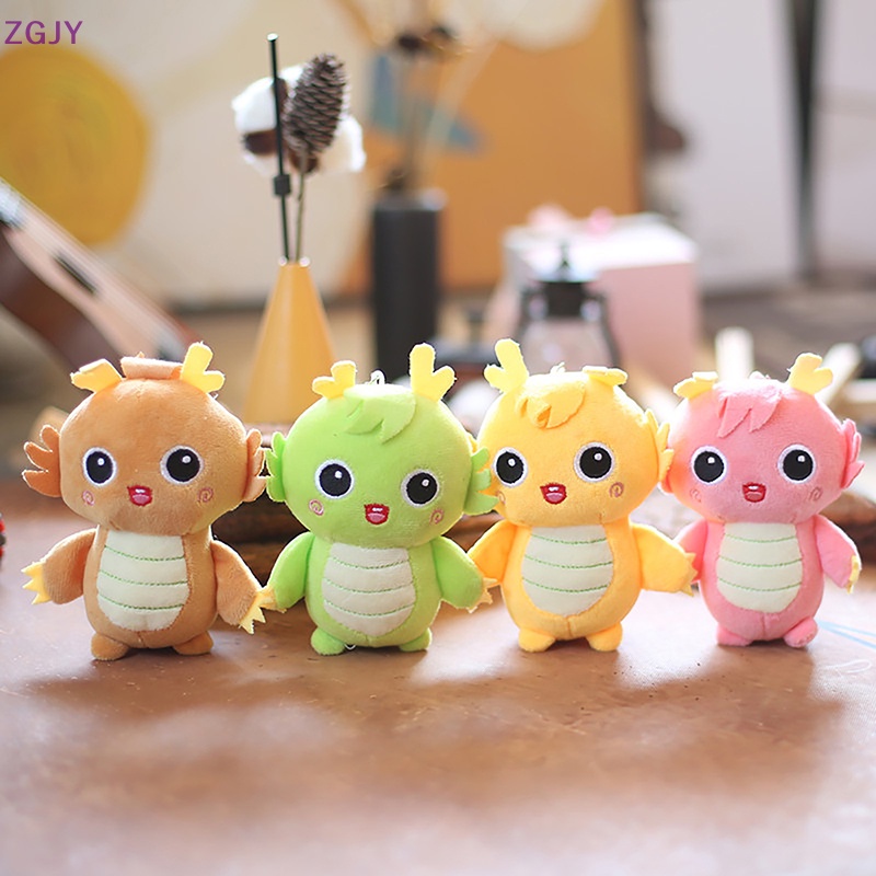 Móc Khóa Khủng Long Nhồi Bông 12CM Dễ Thương Mới