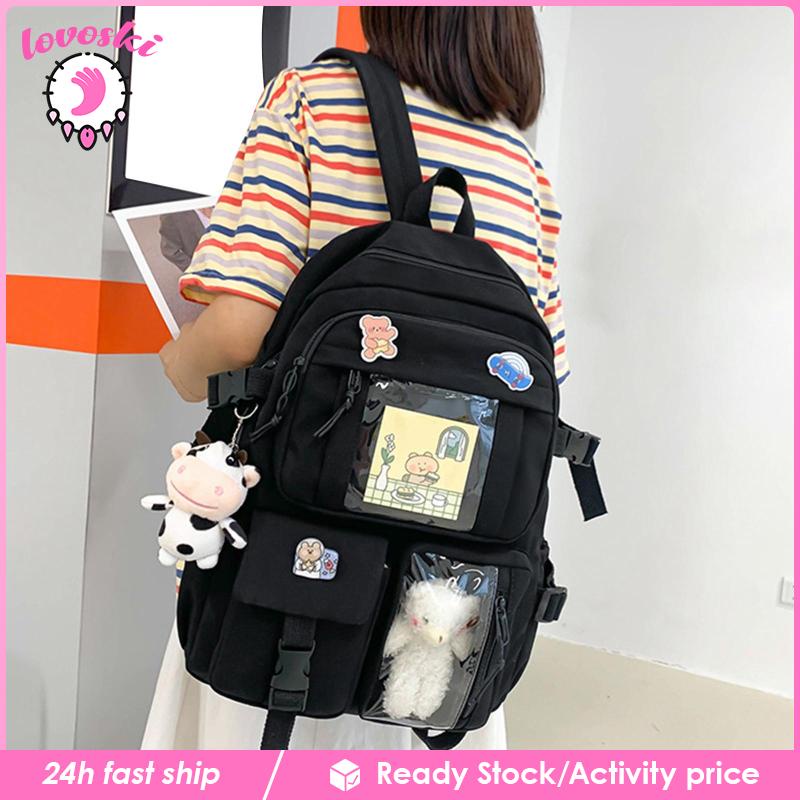 Balo Đựng Laptop Có Dây Đeo Vai Thời Trang Cho Nữ