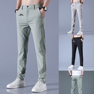 Quần Dài Đánh Golf Co Giãn Thoáng Khí Nhanh Khô Có Túi Tiện Dụng Cho Nam