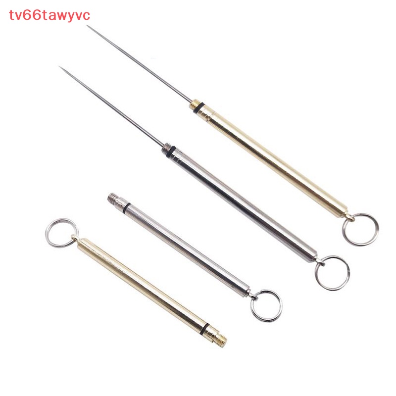 Một mảnh hợp kim titan có thể tái sử dụng tăm xỉa răng bằng thép không gỉ chống thấm nước mới