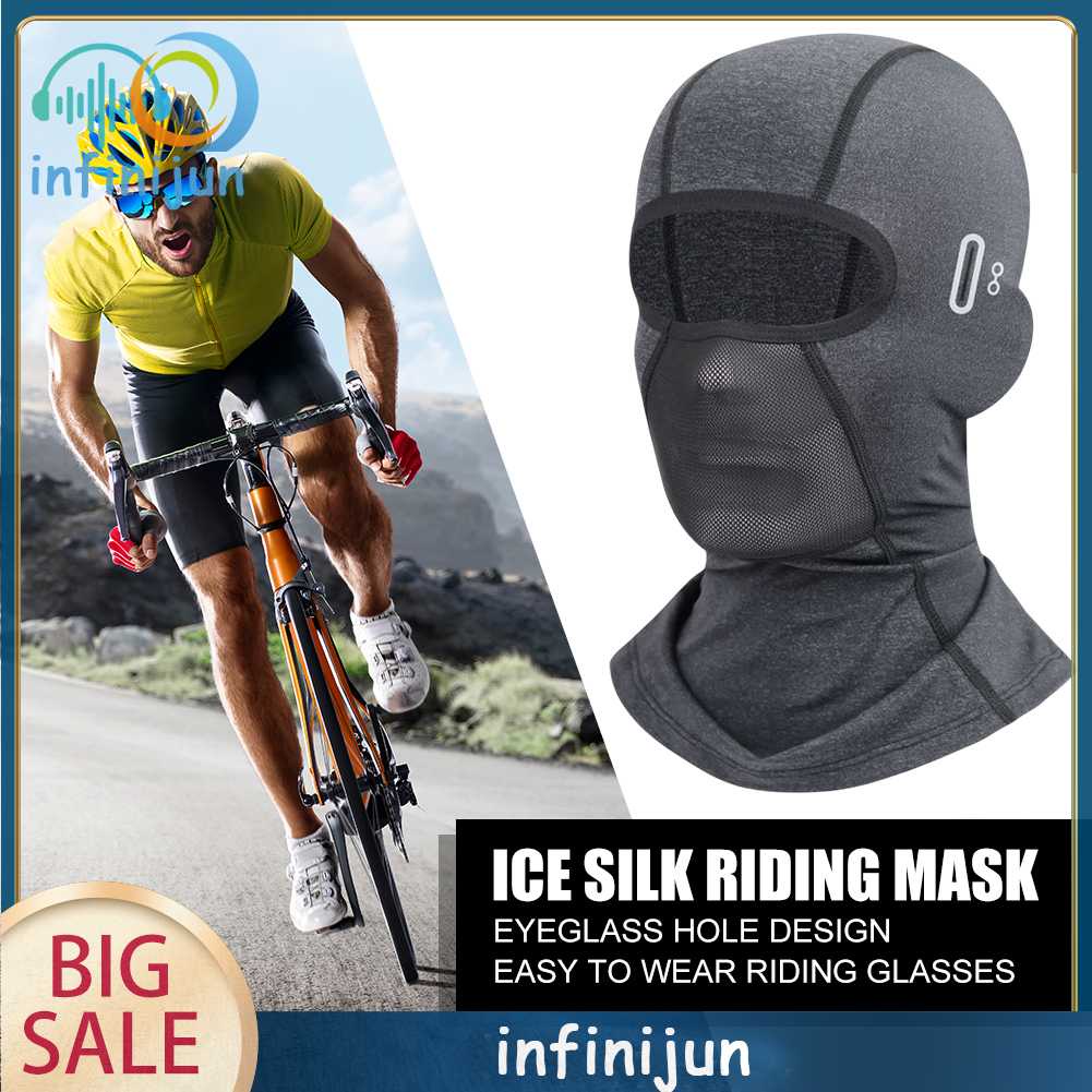 Khẩu Trang Balaclava Che Phủ Toàn Diện Dùng Khi Chơi Thể Thao Ngoài Trời Vào Mùa Hè