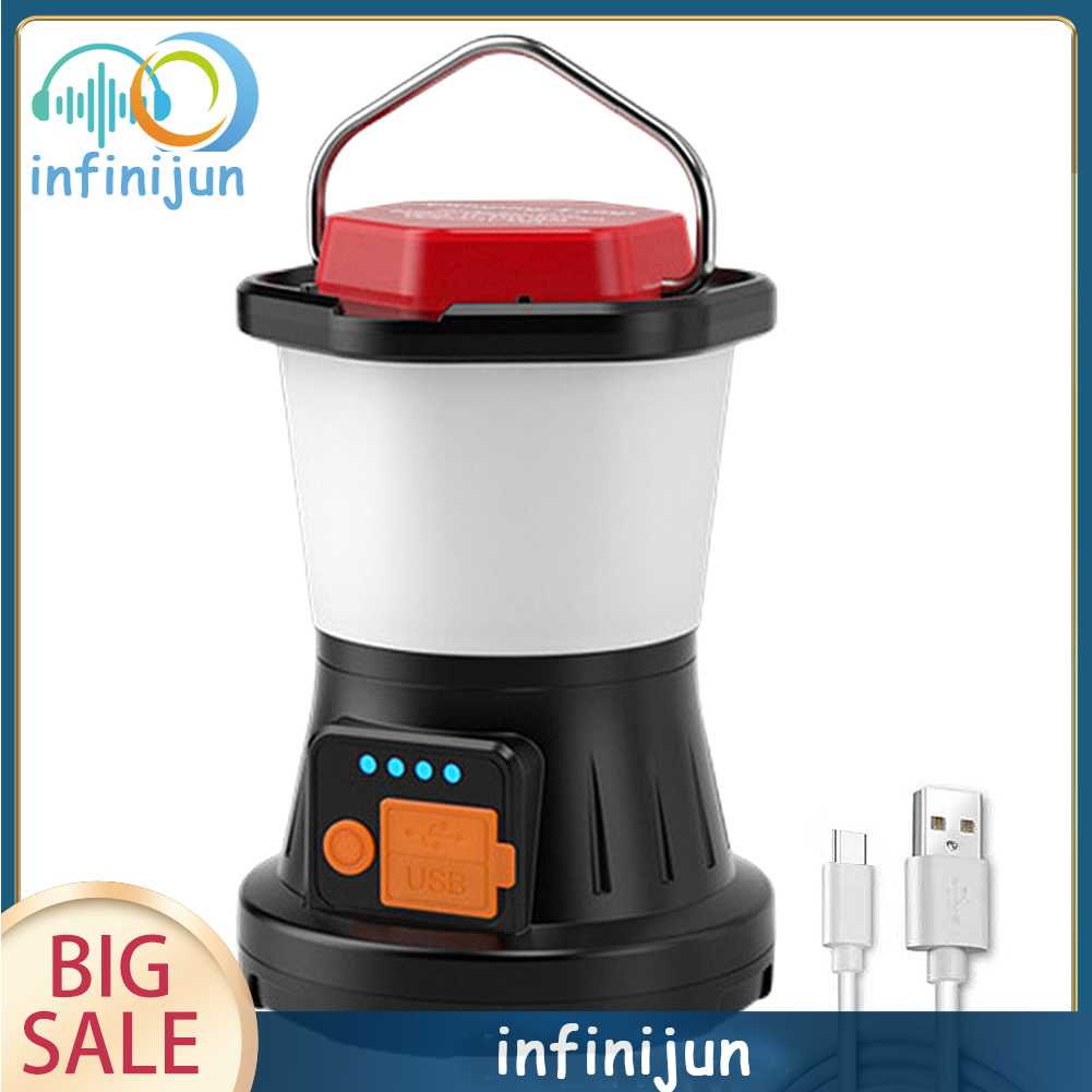 Đèn Cắm Trại / Câu Cá / Leo Núi / Câu Cá / Ban Đêm Có Thể Sạc Lại Bằng Cổng USB