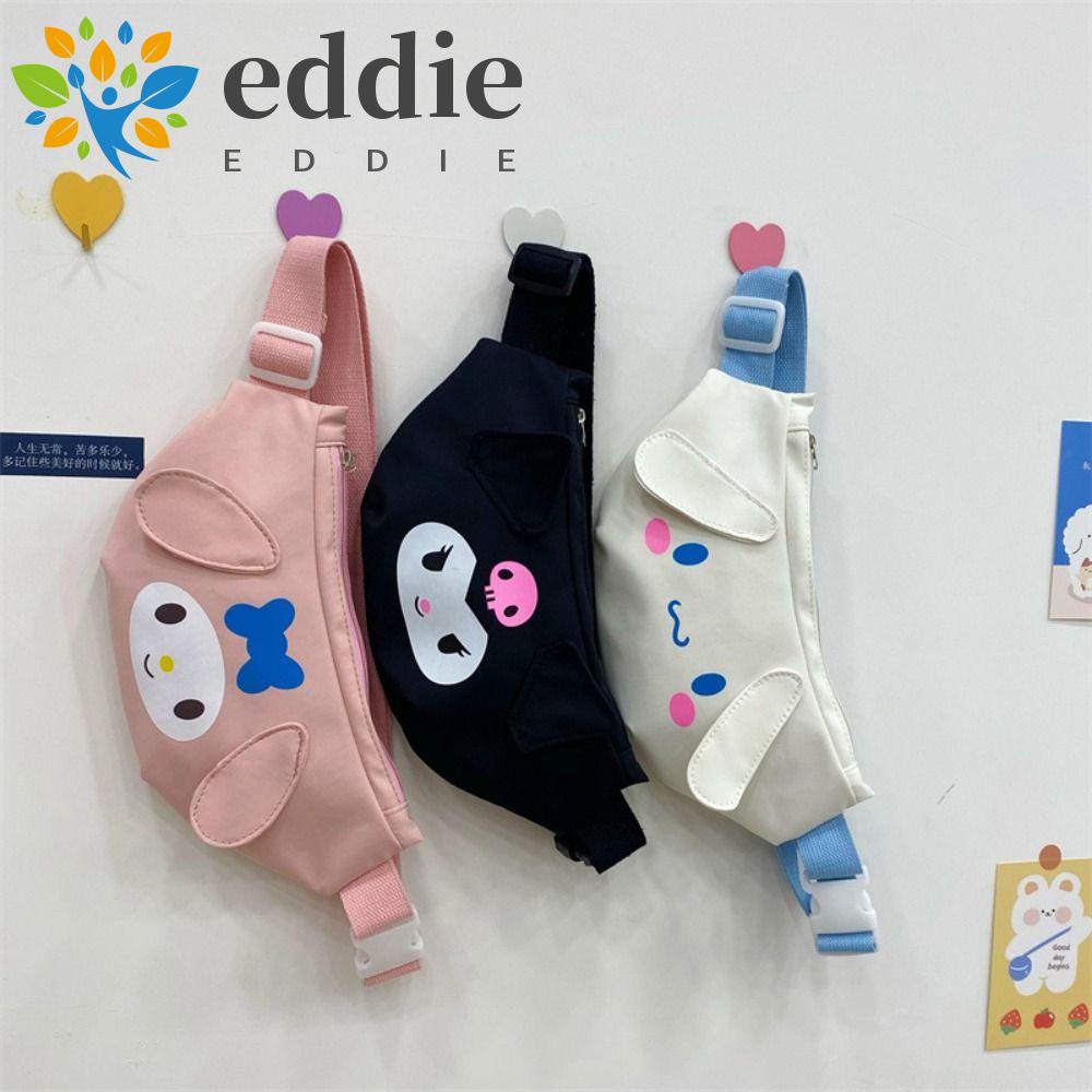 Túi Đeo Chéo Ngực Đựng Tiền Xu Họa Tiết Hoạt Hình My Melody Cinnamoroll 26EDIE Dễ Thương Cho Nữ