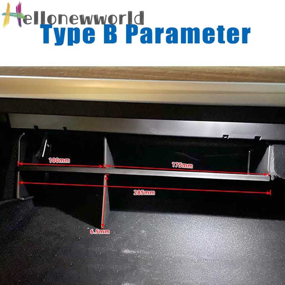 Hộp Đựng Vật Dụng Chia Ngăn Trang Trí Nội Thất Xe Hơi