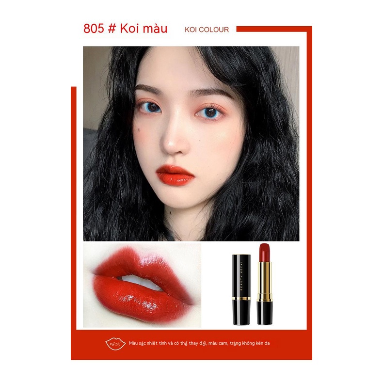 Son Môi Sang Trọng Dưỡng ẩm Chống Nước Chống Mồ Hôi Dễ Lên Màu Không Dễ Phai Màu Dành Cho Phụ Nữ, Mỹ Phẩm