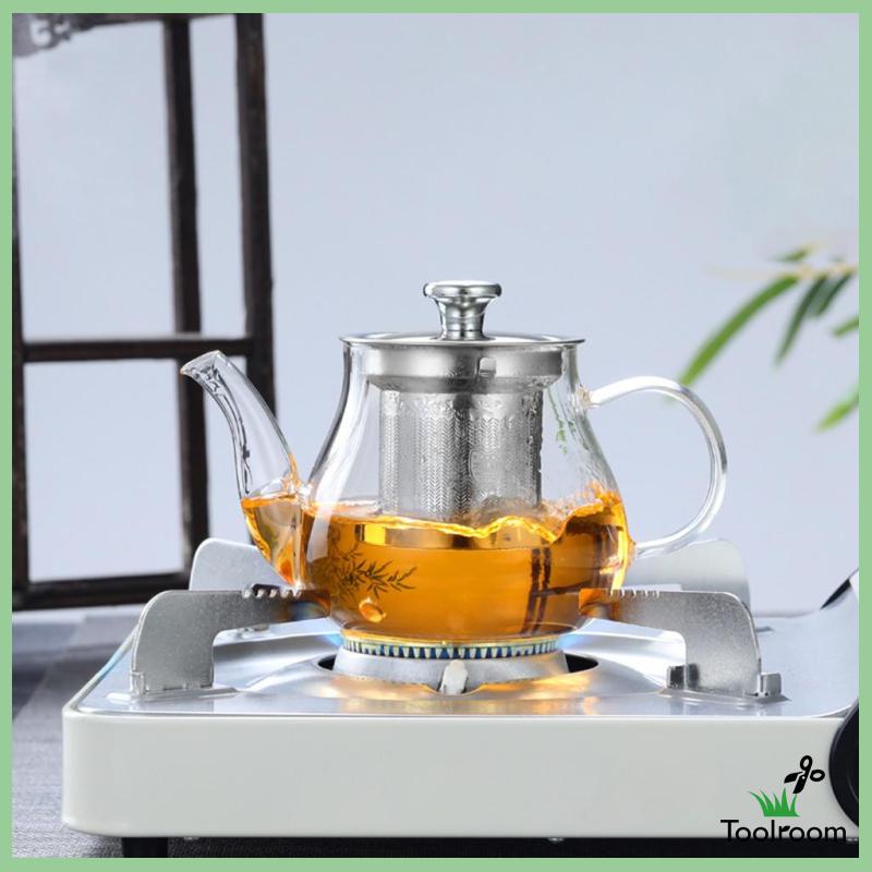 Ấm Trà Thủy Tinh Có Đồ Lọc Tháo Rời Được Dung Tích 400ml