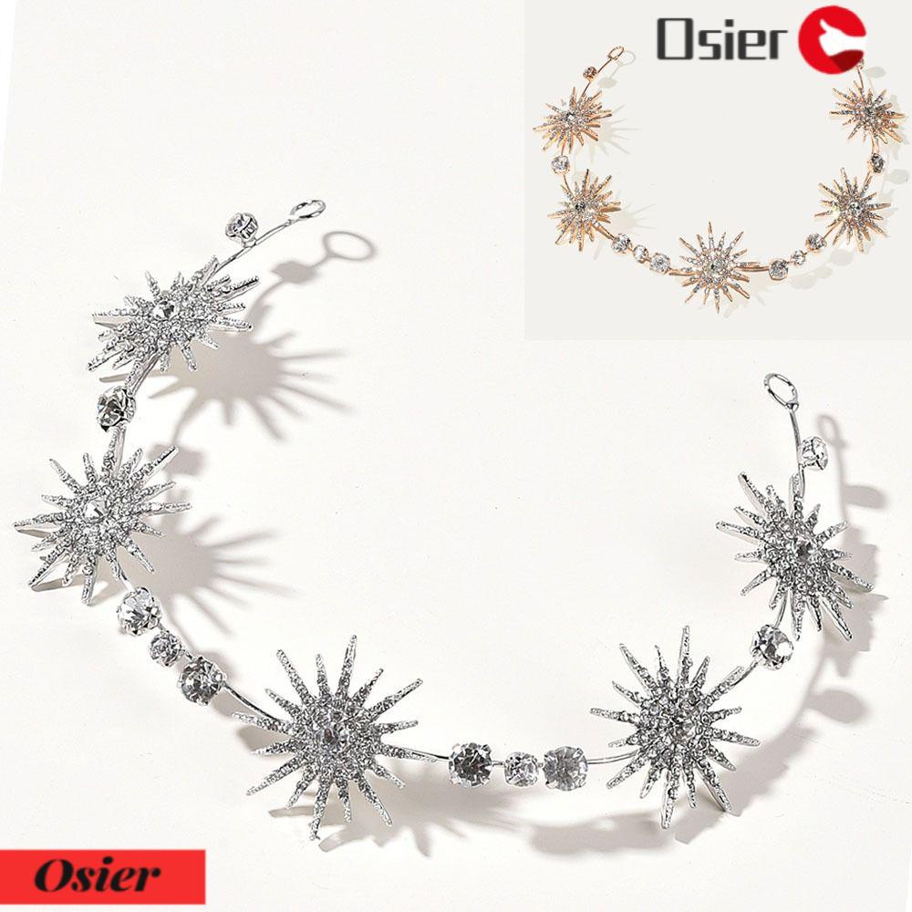 Vương Miện Đội Đầu Hình Ngôi Sao Sang Trọng 1 Cái Cho Tiệc Cưới|Băng Đô Cài Tóc Cho Nữ