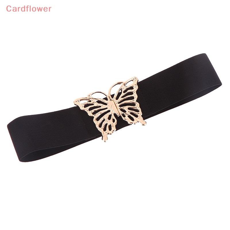 Thắt Lưng Co Giãn Khóa Hình Bướm Thời Trang Mới Cho Nữ