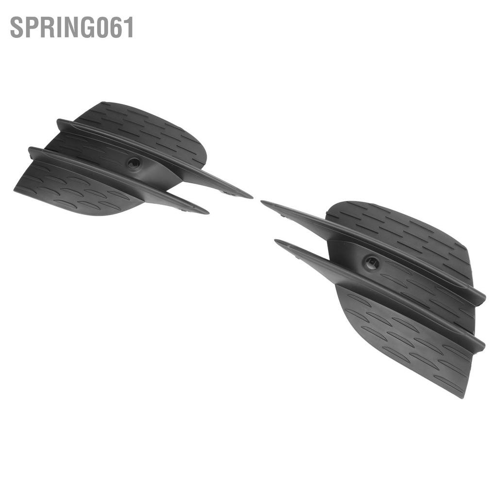 Spring061 2 Chiếc Khung Đèn Sương Mù Trái Phải Cản Dưới Nắp Lưới Tản Nhiệt Viền Thay Thế Cho Benz E-Class W213 AMG Line 2020‑2023 Facelift