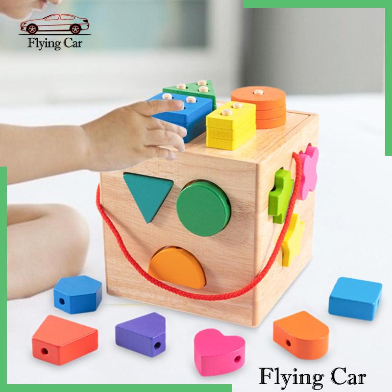 Hộp Đồ Chơi Lắp Ráp Bằng Gỗ Lzdjfmy2 Dành Cho Bé Mẫu Giáo 2-3 Tuổi