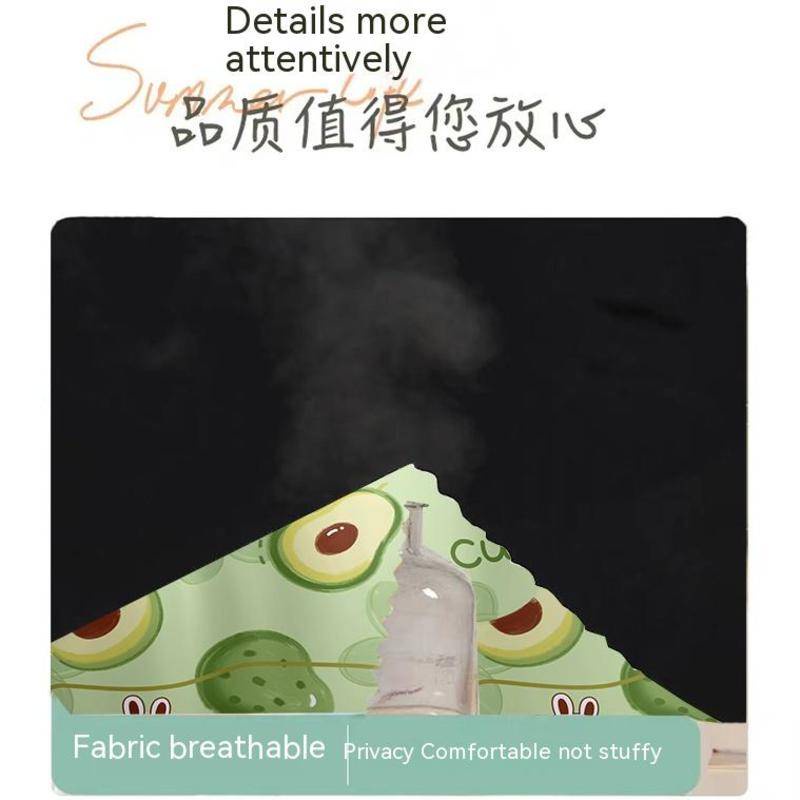 Rèm Chống Muỗi Họa Tiết Hoạt Hình Dễ Thương Cho Giường Ký Túc Xá