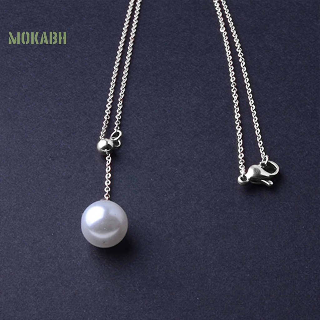 Vòng cổ Ngọc Trai Nhân Tạo Tinh Tế Tùy Chỉnh Thời Trang Cho Nữ