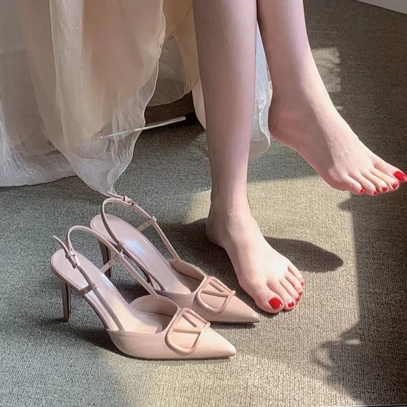 Xăng đan Cao Gót Mũi Nhọn Thời Trang Dành Cho Nữ